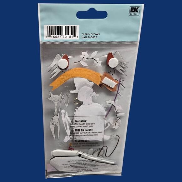 Halloween Sticker Lot: Jolee's Creepy Crows 2002 Series 1 Skeleton Haunted House - Picture 4 of 9